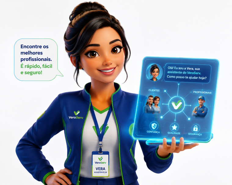 Vera — assistente com IA da VeroServ
